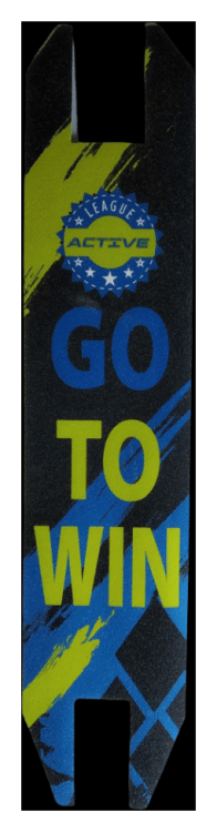 Гриптейп (Наждак, Шкурка) для ТС Avtive 108 х 495 мм, "Go to Win" Размер 108 мм х 495 мм (1 шт - 1,2$) - 5 шт MRTN_2213