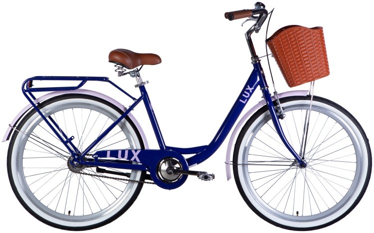 Велосипед ST 26" Dorozhnik LUX Velosteel рама-17" сиреневый 2025 OPS-D-26-268