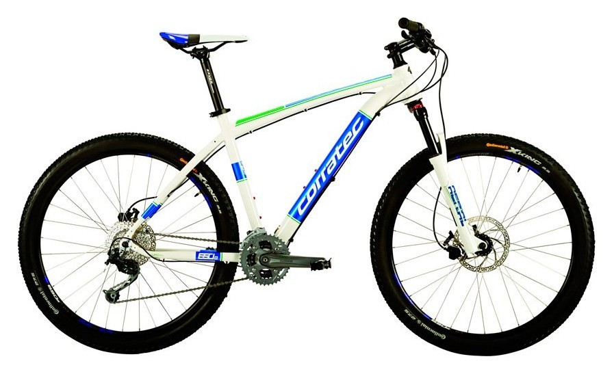 Велосипеди Corratec X-VERT 650B EXPERT 27.5 49cm. White green blue (TW21013) RCH_20248