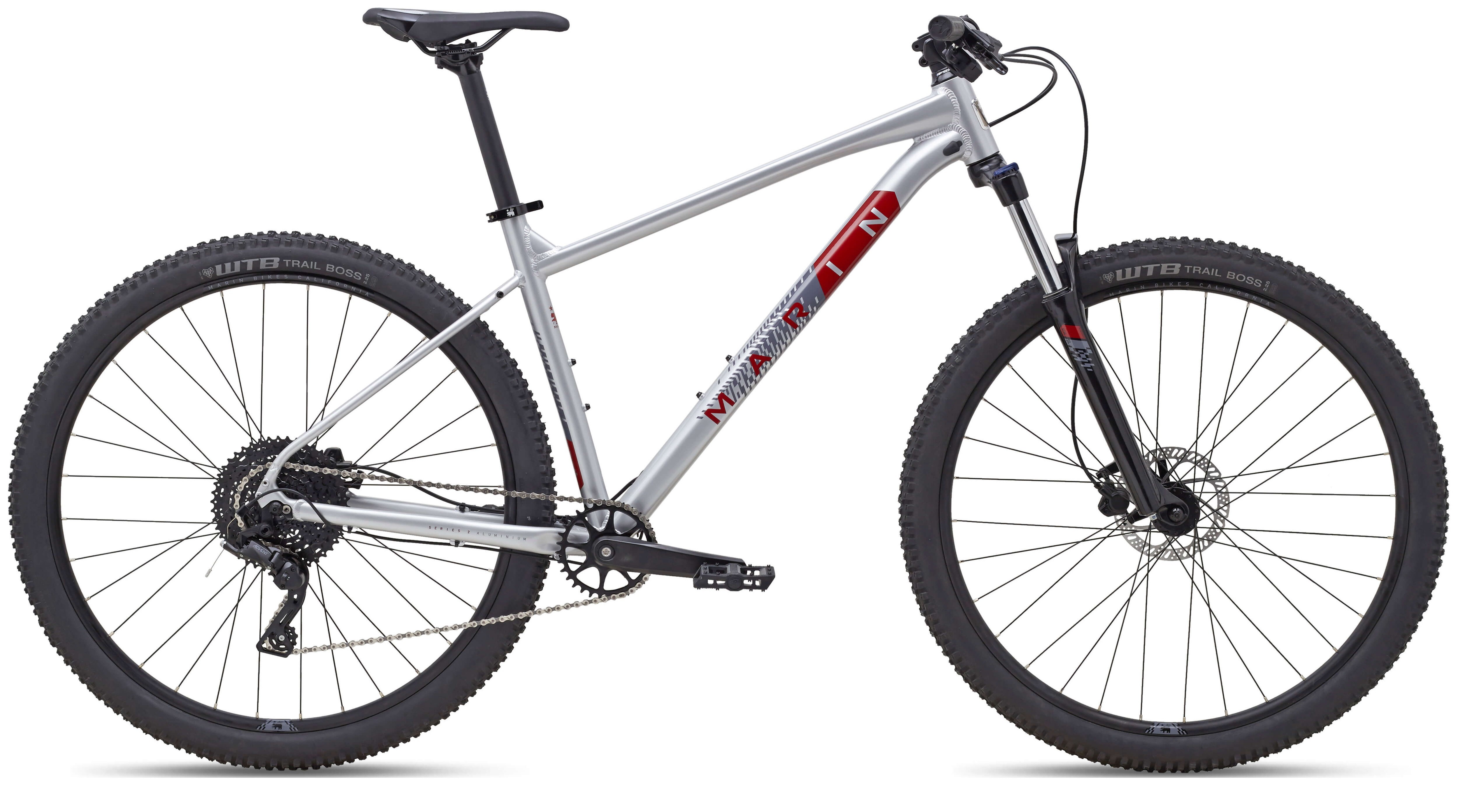 Велосипед 29" Marin BOBCAT TRAIL 4 рама - L 2024 Silver SKE-80-58
