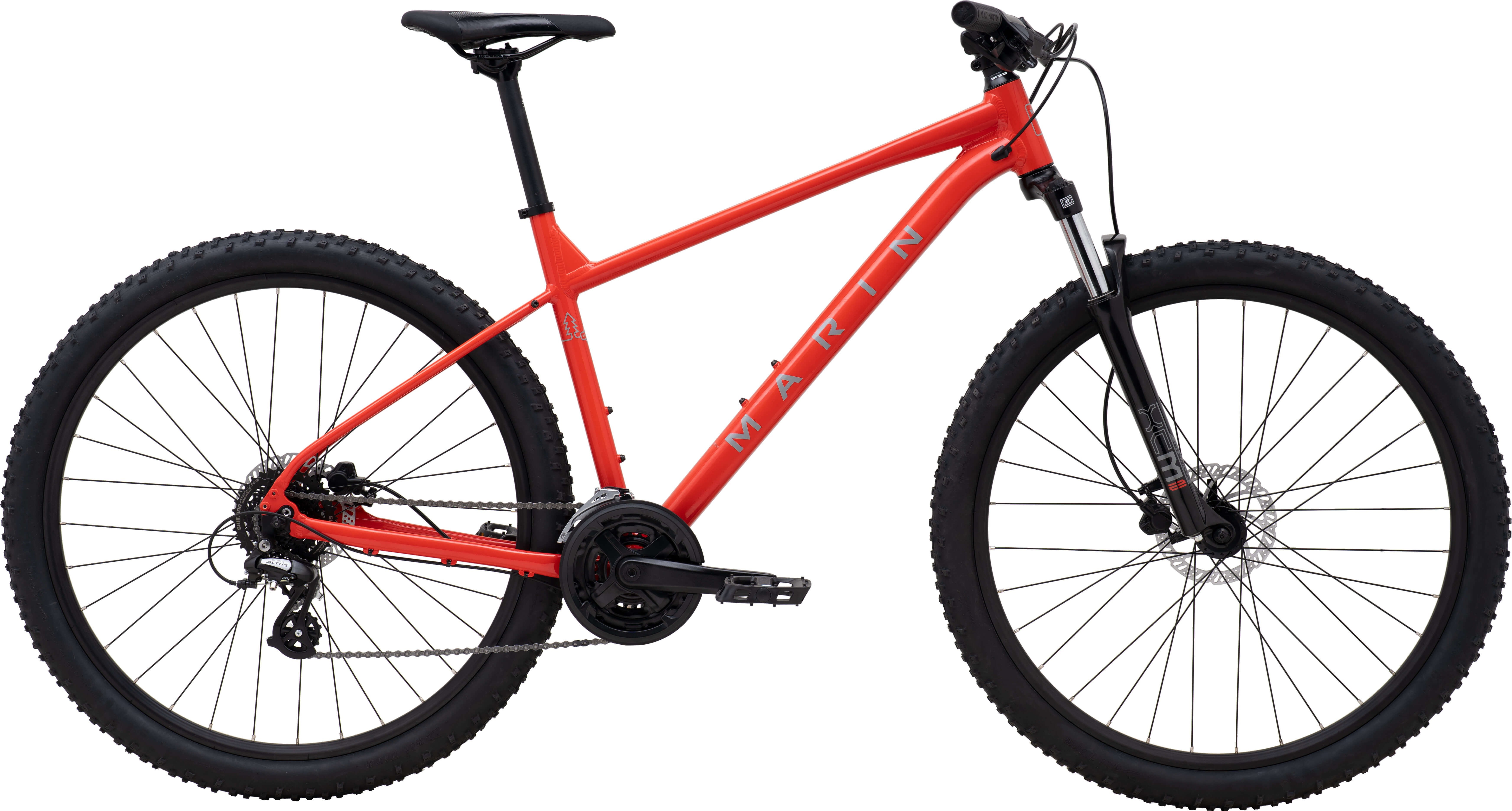 Велосипед 29" Marin BOLINAS RIDGE 1 рама - XL 2026 Orange Black SKE-81-38