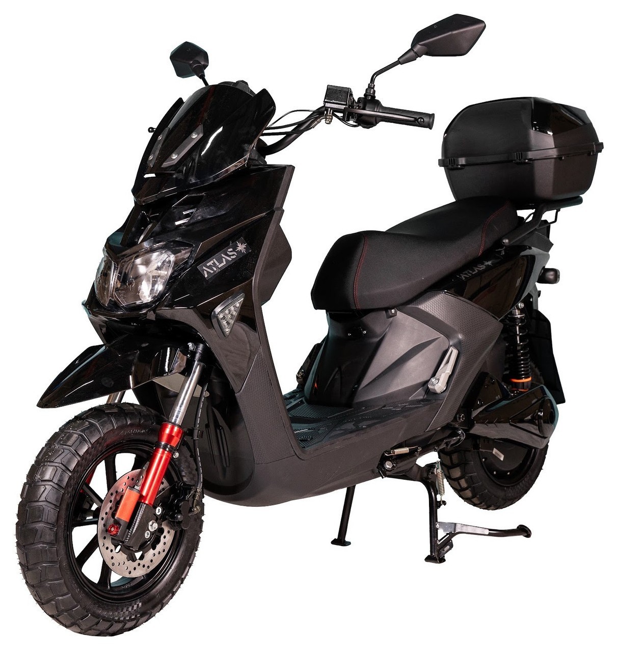 Электроскутер ATLAS Fox Box 2500W Black TOK_3146