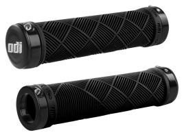 Грипсы ODI Cross Trainer MTB Lock-On Bonus Pack Black w/Black Clamps (черные с черными замками)