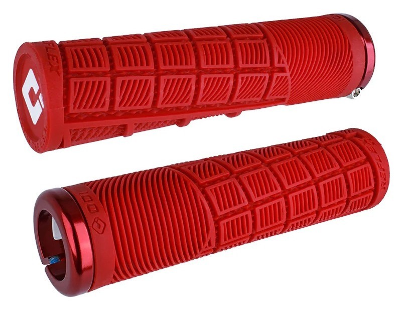 Грипси ODI Reflex XL v2.1 Lock-On MTB Closed End 135mm Red OBOD_D33RXLR-R