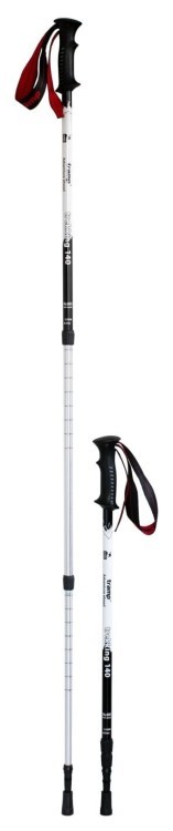 Трекинговые палки Tramp Trekking 140 Alu 6061 белые (пара) TRR-003