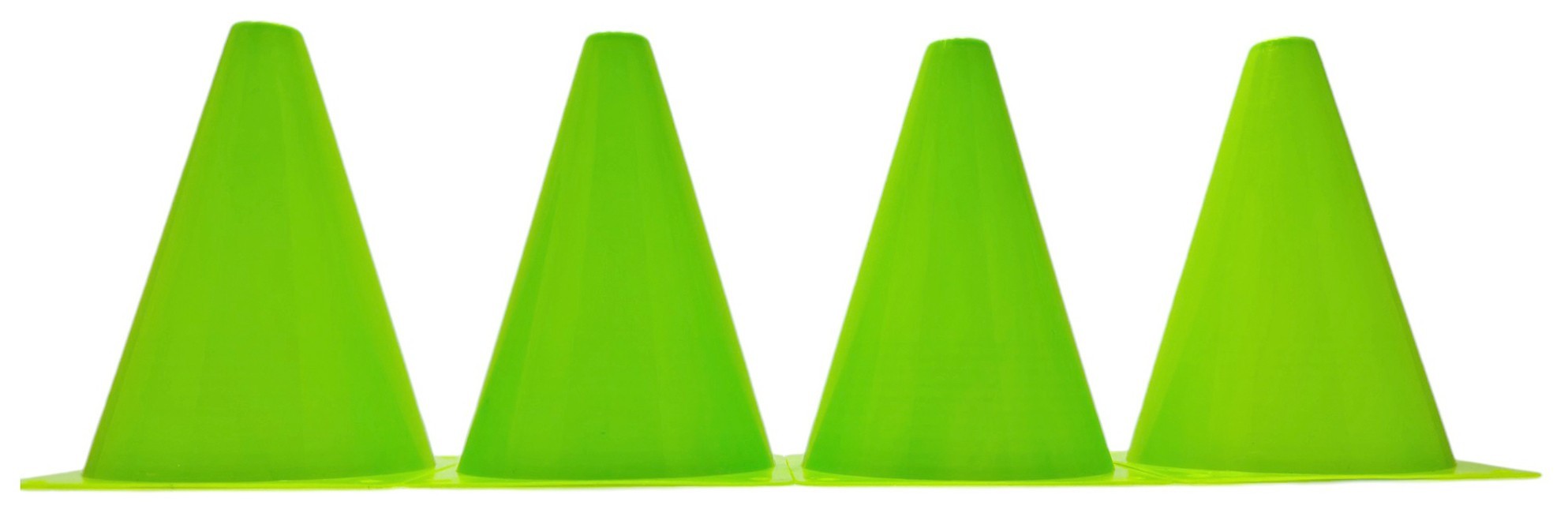 Конуси-фішки спортивні EasyFit 17 см (набір з 4 штук) зелені EFIT_EF-1678-4GN