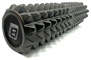 Массажный ролик EasyFit Solid Grid Roller 45 см v.2.2s черный