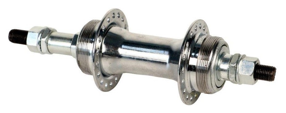 Втулка задня DD FR Сталь 36H 14G під гайку OLD - 135мм 9,5*175мм чорний VLT SF-A03 подвійна різьба HUBR-078