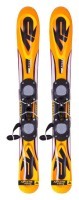 Ліжі гірські (cкіборди) K2 Apache Fatty 88см Yellow/orange/black (1000500.101.1.088+S10500088-WRH)