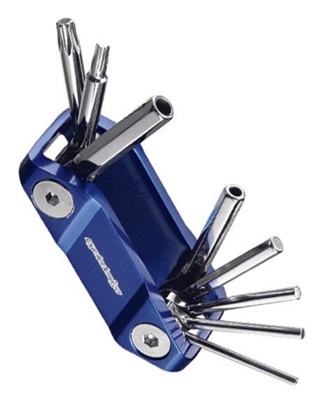 Мультитул складний для велосипеда Cycledesign (ATI) Black/blue/nickel (TO3450) RCH_22812