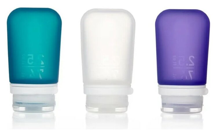 Набір силіконових пляшечок Humangear GoToob+ 3-Pack Medium GRG_022.0040