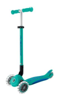 Самокат GLOBBER серії ELITE LIGHTS, смарагдово-зелений, колеса з підсвіткою, 50кг, 3+
