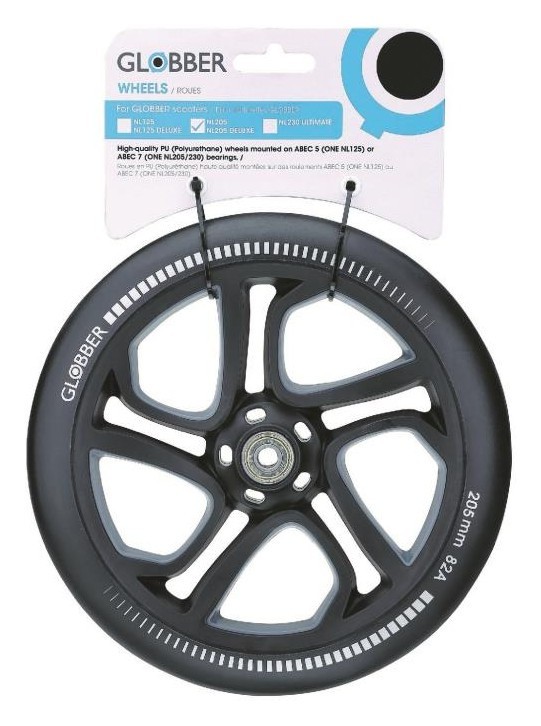 Запчасть к самокатам GLOBBER серий ONE NL Колесо 205мм DWT_526-014