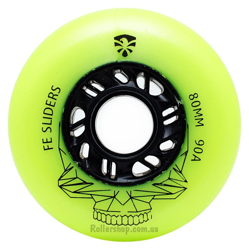 Колеса для роликів Flying Eagle Sliders 90A 4 шт зелені ROL_4129_1