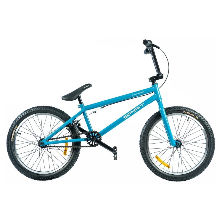 Велосипед Spirit Thunder 20", рама Uni, Блакитний / глянець, 2021 52020243000