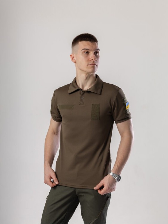 Футболка хакі кулмакс чоловіча Pobedov Recon POB_00000008791