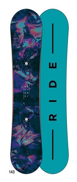 Сноуборд Ride Rapture 143 Multicolor (12B0027) RCH_21633