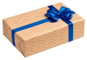 Подарункове пакування (Світло-блакитне)
