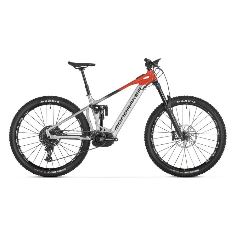 Електровелосипед MONDRAKER CRAFTY R 29" 160mm, 750Wh Bosch Performance CX Smart, Silver/Red, M 10.24394