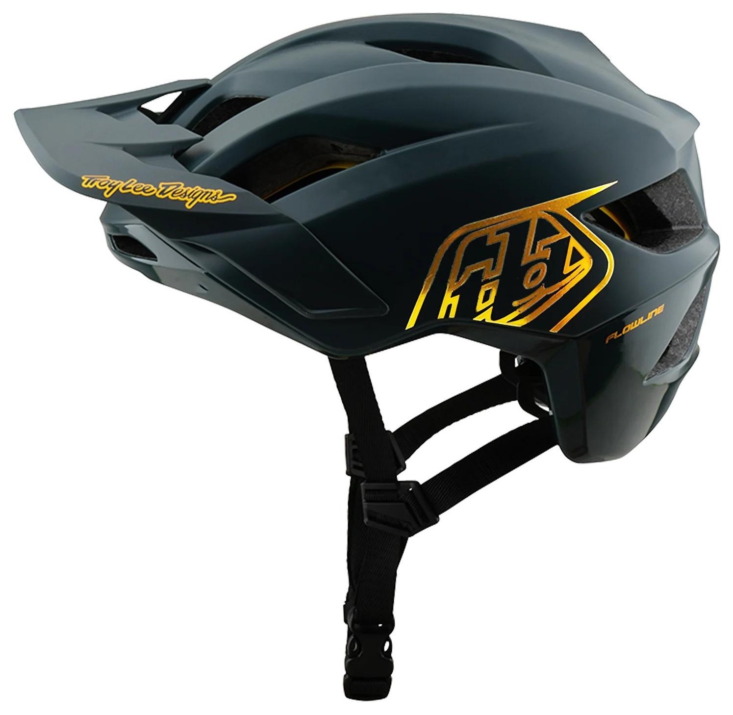 Вело шолом TLD FLOWLINE HELMET; POINT [GRAY / GOLD] M/L OBOD_108540093