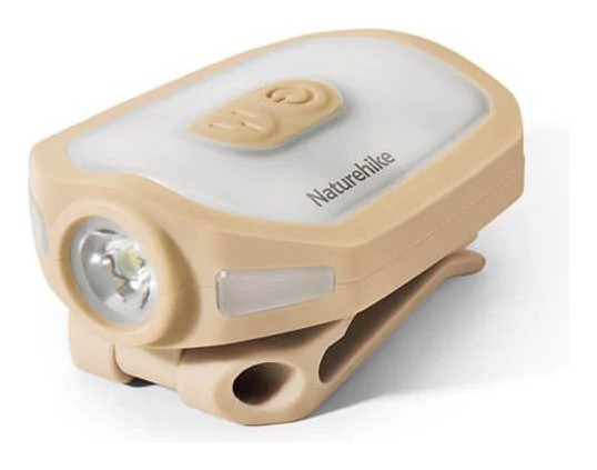 Фонарь с клипсой Naturehike NH21ZM013, бежевый FNR_6927595798973