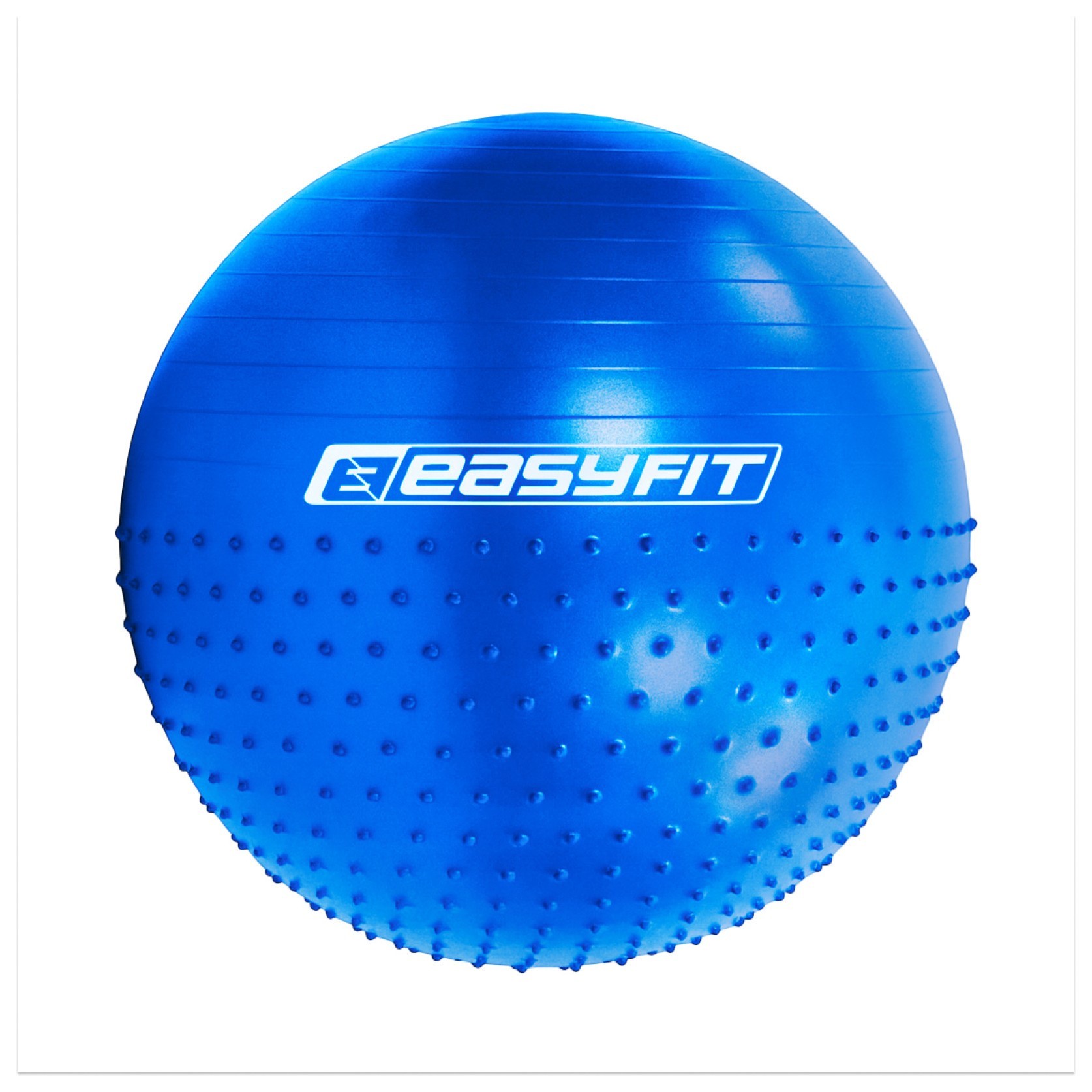 Фитбол 85 см EasyFit Hybrid синий (фитбол полумассажный) EFIT_EF-3013-BL