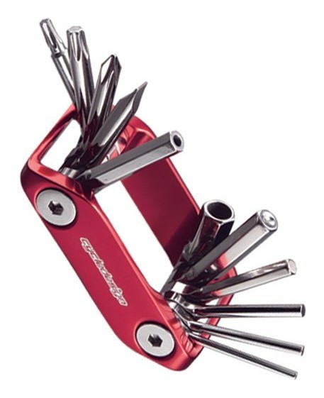 Мультитул складний для велосипеда Cycledesign (ATI) Black/red/nickel (TO3449) RCH_22810