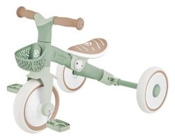 Велосипед детский GLOBBER серии LEARNING TRIKE 2в1 PLUS, фисташковый, до 20кг, 3 колеса