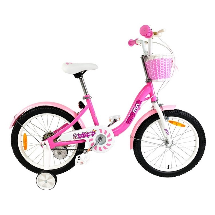 Велосипед дитячий RoyalBaby Chipmunk MM Girls 18", OFFICIAL UA, рожевий CM18-2-pink