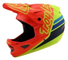 Вело Шолом TLD D3 Fiberlite [Silhoette Orange/Yellow] L