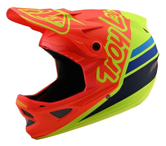 Вело Шолом TLD D3 Fiberlite [Silhoette Orange/Yellow] L OBOD_198757024