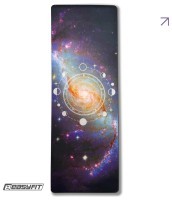 Килимок для йоги EasyFit Light VioletMoon (замша-каучук)