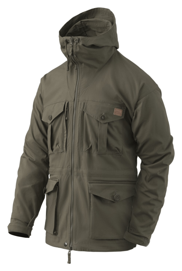 Куртка Helikon-Tex SAS Smock - Duracanvas - Taiga Green, размер XL FNR_KU-SAS-DC-09-B06