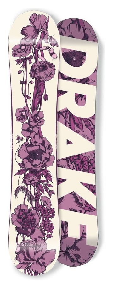 Сноуборд Drake DFL 145 Violet/white (76221040) RCH_20194