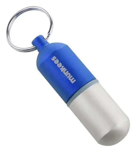 Munkees 3626 брелок Waterproof Capsule Medium dark blue 3626-DB