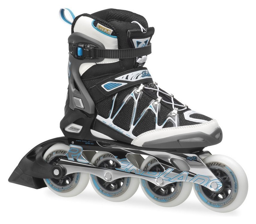 Роликові коньки для дорослих Rollerblade IGNITER 90 XT W 37 (6.5US) 235мм Black/light blue (07309900 821) RCH_10940