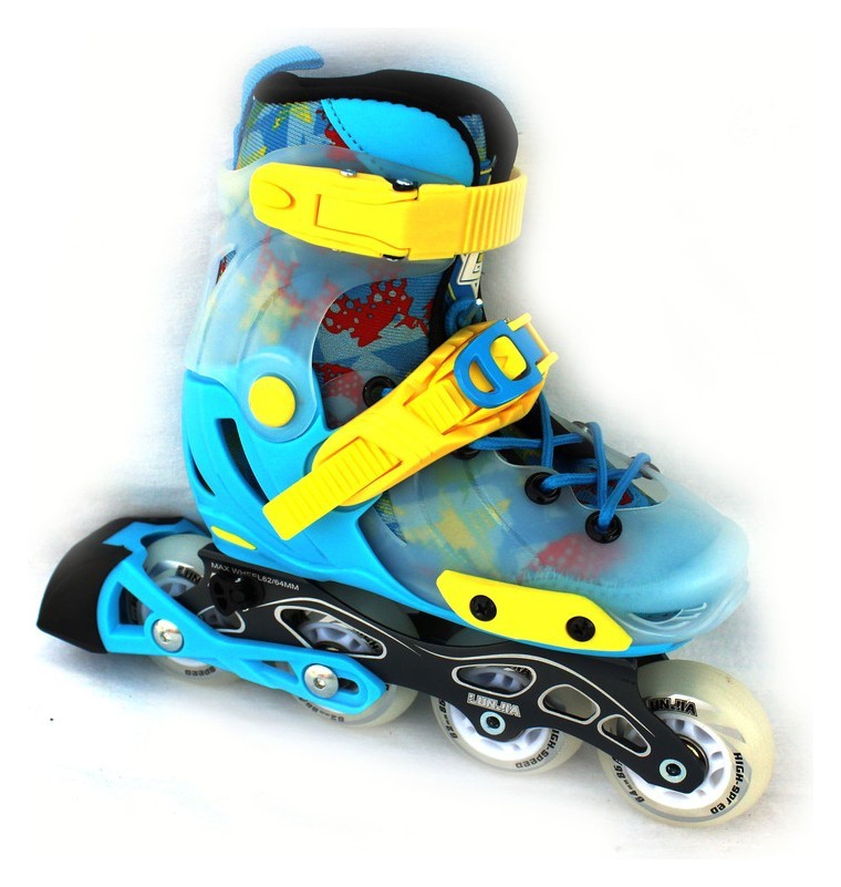 Ролики розсувні (р33-36) професійні Bavar Sport (блакитний) BVR_4192187