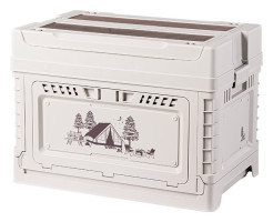 Складаний контейнер Naturehike CNH22SN019 50 л + 5 л, світло-сірий