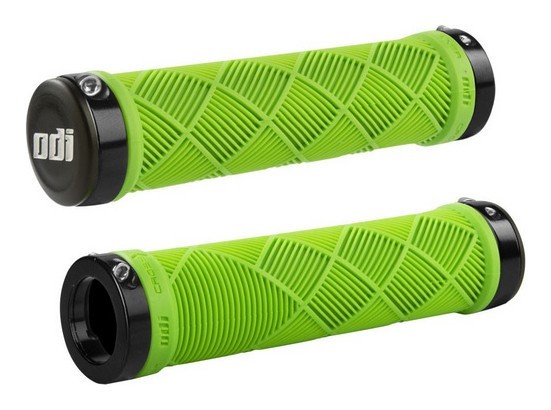Гріпси ODI Cross Trainer MTB Lock-On Bonus Pack Lime Green w/Black Clamps (салатові з чорними замками) OBOD_D30СTLG-B