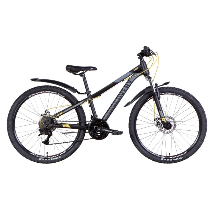 Велосипед 26" Discovery TREK AM DD 2022 (чорно-жовтий (м)) OPS-DIS-26-484