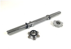 Гантельный гриф EasyFit 40 см Ø 25 мм хромированный