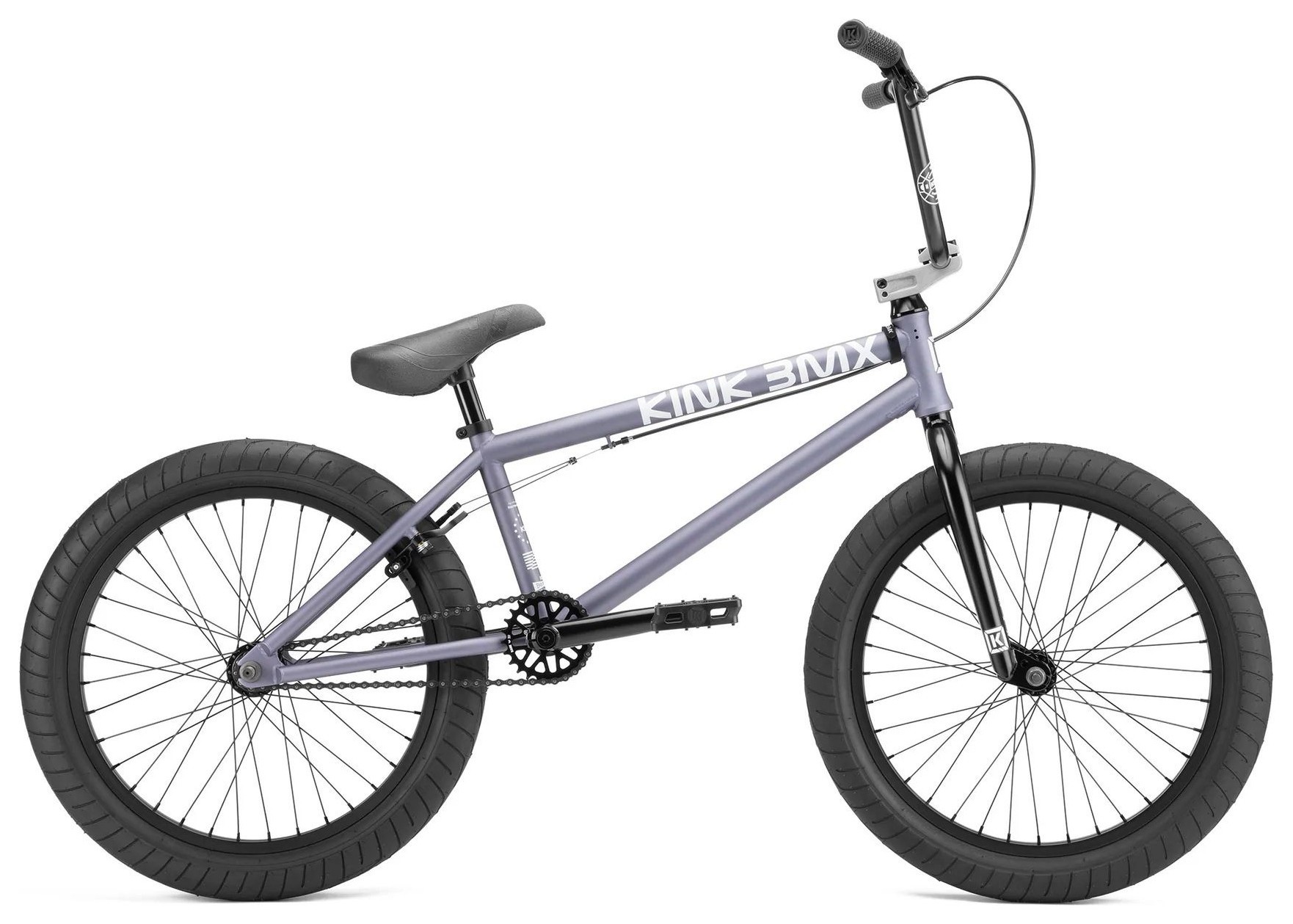 Велосипед KINK BMX Launch светло-фиолетовый 2022 VELD_K420GRY22