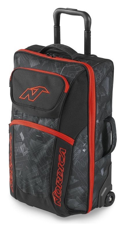 Сумка дорожная на колесиках Nordica THE NORDICA CL. BOARD TROLLEY 40 L Black/red/future camo (0N302500) RCH_19415