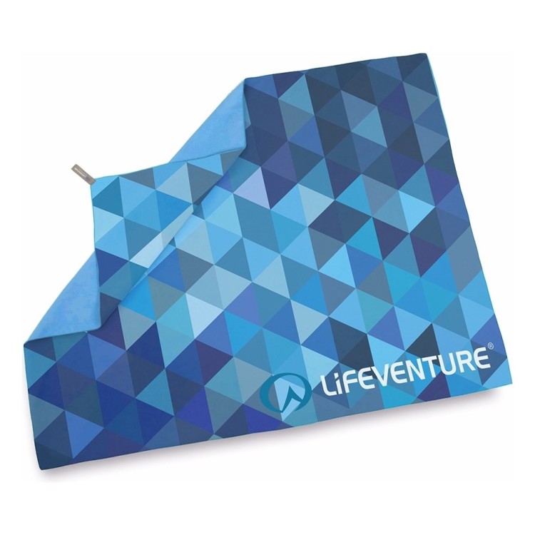 Рушник Lifeventure Soft Fibre Triangle blue Giant 63071-Giant