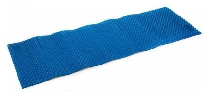 Килимок складний IXPE Naturehike NH19QD008, алюмінієва плівка, 185x56х1,8 см, блакитний
