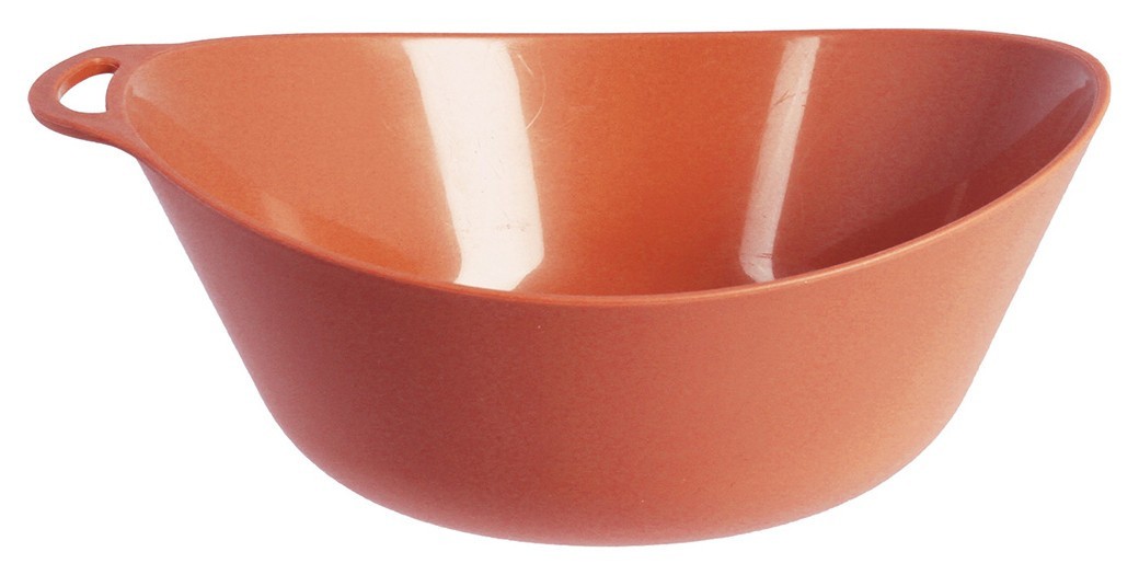 Lifeventure тарілка Ellipse Bowl rust 75195