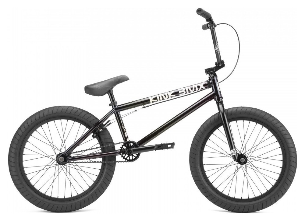 Велосипед KINK BMX Launch 2022 чорний VELD_K420BLK22