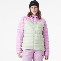 Picture Organic куртка пуховая Mid Puff Down W 2025 silt green-orchid M