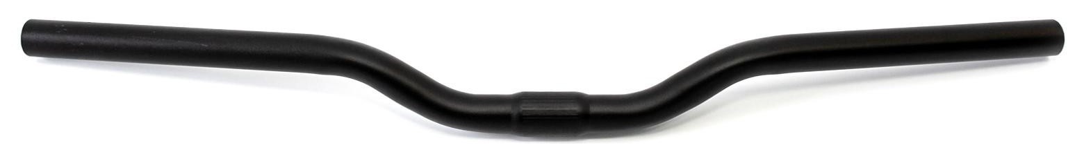 Кермо Сталь 25.4мм L 680 мм HongFu YL-004 підйом - 20-30мм загиб назад9° чорний Райзер HBA-164