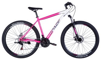 Велосипед ST 29" SPACE MARS DD FR рама-20" рожево-білий 2025